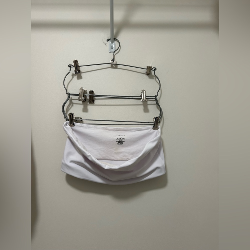 large white tahira tube top!